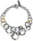 Feliss Horn Kette Halskette Damen Boho Schmuck Ketten ohne Anhänger. 60 cm Gliederkette lang Afrikanischer Schmuck Hornschmuck schwarz aus Büffelhorn