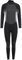 Mountain Warehouse Langer Damen-Neoprenanzug - Körper: 2.5mm, UPF 50+, Konturfit, verstellb. Ausschnitt, hält Körperwärme, einteilig Schwarz 50-52