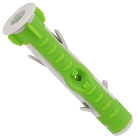 WOLFPACK LINEA PROFESIONAL - Taco Topgripper Bimaterial Ø 6 mm. (Caja 150 unidades) Taco Anclaje Universal, Taco Hormigon, Taco Pladur, Taco Ladrillo