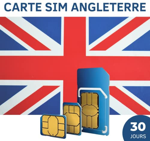 Prepaid Internet-SIM-Karte für England – 30 Tage gültig