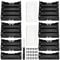 8 PCS 18650 Battery Holder Sets, KUOQIY 1/2/3/4 x 3.7V 18650 Battery Holder Case with Pin, with 2 PCS Plastic Battery Storage Box & Screwdrivers & Screws (1/2/3/4 Slots)