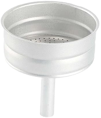 Colcolo Embudo de cafetera, Embudo de cafetera, Filtro de cafetera, Filtro de Embudo portátil para cafetera Espresso, para Accesorios de Piezas de, 3 Copa