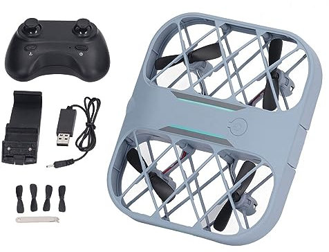 BuyWeek Mini Drone Con Cámara HD 8K, Dron Aérea Rejilla Portátil Drones de Bolsillo Drone RC de 4 Ejes Drones de Control Remoto para Niños Niñas Principiantes