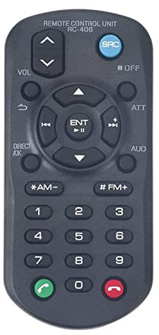 RC-406 Mando a Distancia para Radio de Coche KCA-RC406 KDC-X997 KDC-BT955HD KDC-230U KDC-BT51U kdc-170y KDC-5751SD