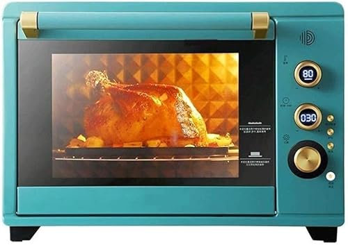 oven mini oven air fryer oven Mini Oven 1800 Watts, Pizza Oven Oven, Mini Oven, Stainless Steel Heating Elements, Removable Crumb Tray, Temperature Range 28~230 ℃ Toaster Oven Air Fryer, (Color : Bl