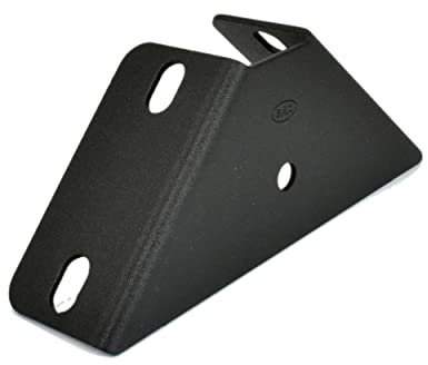 1 Stück Bettwinkel Eckverbinder Lattenrost Bettverbinder Metall für schwere Lasten Schwarz 126x126x50mm