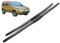 COOKENG Escobillas limpiaparabrisas Delanteras para Honda HR-V MK1 1996-2006 Escobillas limpiaparabrisas 20+16