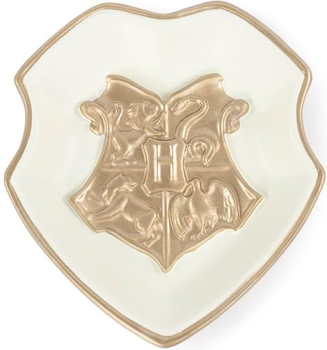 Jay Franco Porte-savon Harry Potter en résine blanche et dorée pour décoration de salle de bain