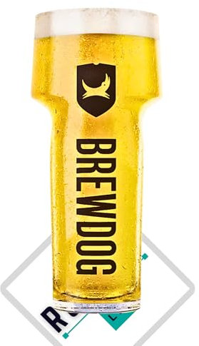 Brewdog Punk IPA Verre à bière 600 ml Roxley Man Cave Lager Beer Lager Roxley