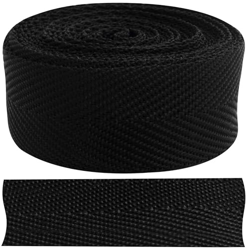 AERZETIX - Galonband 4 Meter x 30 mm - Polypropylen - Farbe Schwarz - für Verschiedene Nähprojekte zur Dekoration und für kreative Hobbys