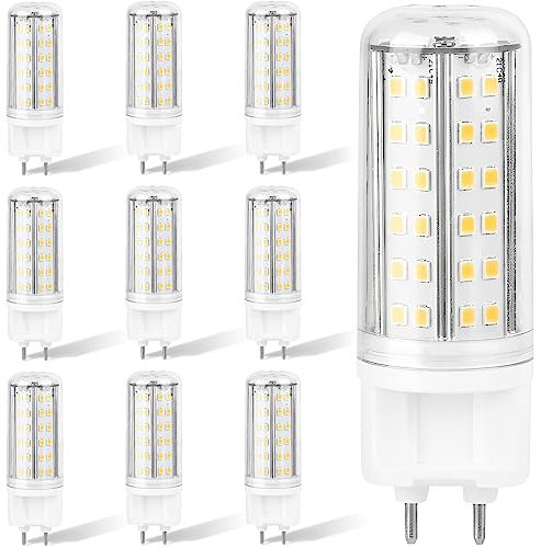 G12 Led-Lampa 10 Watt 1000 S G12-Ljuskälla G12 Led-Majslampa Med Dubbel Stiftsockel, Ej Dimbar（6000K）