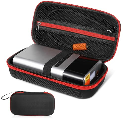 LOPUNER Easy Pump Tasche Aufbewahrungsbeutel für Auto Luftkompressor Oxford Gewebe Große Kapazität Tragbar mit Griff Schwarz für Reise