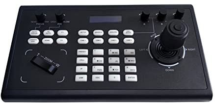 AUBEST Webcam, 3D Joystick IP PTZ Keyboard Controller RS485 RS232 For Video Conference PTZ Camera