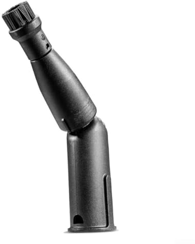Dampf-Turbo-Düse für Kärcher 2.863-159, ABS-Turbinenbürstenkopf-Aufsatz für Fliesen, Teppiche, Polsterreinigung, schwarz (1)