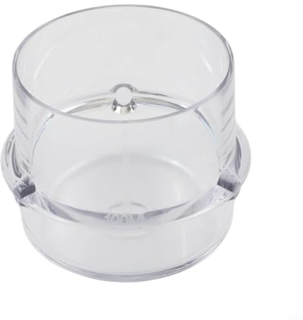 Taza medidora de 100 ml con tapa medidora, taza medidora de líquido para lavandería, taza medidora de detergente para ropa con tapa dosificadora (1 unidad)