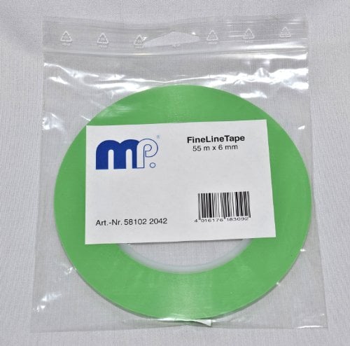Mipa Abdeckband Fineline Tape 6mm Abdeckband Klebeband Linierband 55m günstig