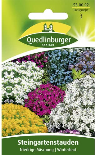 Steingarten - Mischung, Steingartenstauden, Saatgut, Sämereien, ca. 50 Samen