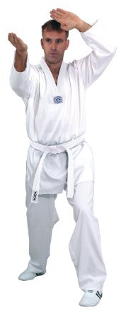 KWON TKD-Anzug Hadan Plus, weißws Revers Größe 130