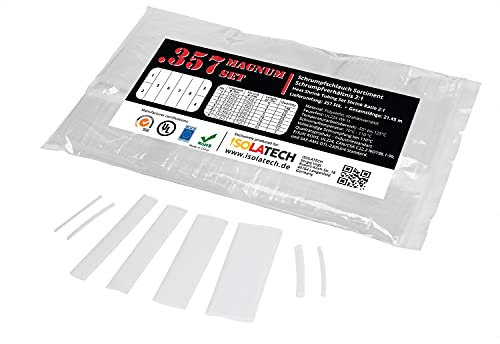357 pezzi Magnum Set di ISO-Profi®Tubo termoretraibile assortimento nella borsa transparente/chiaro