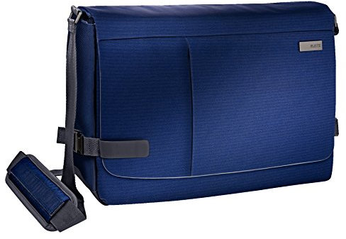 Leitz Komplette Messenger Smart Traveller Tasche für 15,6 Laptop – Titan Blau