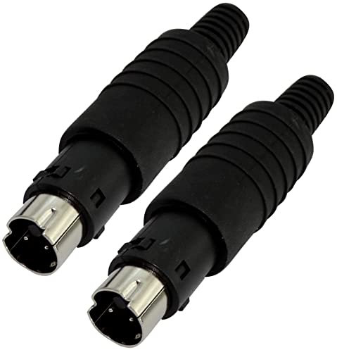 AERZETIX: 2 x Stecker Anschluss DIN Mini 3Pin Pin Männlich C19581