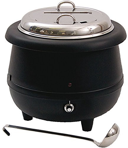 Pentolino elettrico da 10 litri, con mestolo
