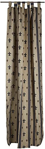 Martina Home Cortina TRABILLAS ALPUJARREÑA Flor DE LIS 140 X 260 CM - Unico