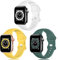 TopPerfekt Cinturino in silicone compatibile con Apple Watch 38/40/41/42/44/45/49 mm, cinturino di ricambio in silicone per iWatch Series 8 7 6 5 4 3 2 1 SE Ultra, 42/44/45/49mm S/M, Silicone