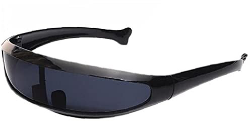 Brille Mirrored Grenzen Single Lens Kreative Roboter Futuristische Sonnenbrille Cosplay Brillen Foto Props