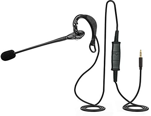 Headset for Apple I Phone SE, Iphone 6, Iphone 6s, Iphone 6 Plus, Iphone 7, Iphone 8 & Iphone 8 Plus In-the-ear headset, great headset for home, work & contact centre 3.5ml Jack Lead - EAR200 + QD007