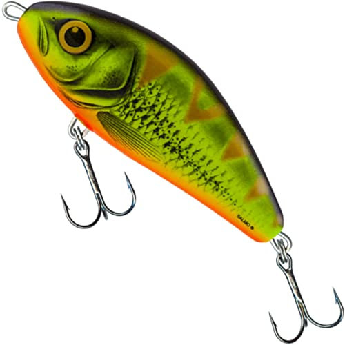 Salmo Fatso 10cm 48g Floating - Jerkbait Wobbler, Salmo Farben:Mat Tiger