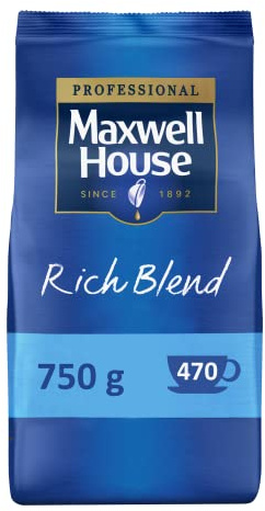 Maxwell House Rich Instant coffee Refill 750g (Pack of 1)
