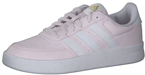 adidas Breaknet 2.0 Shoes, Scarpe Donna, Pink/Cloud White/Gold Metallic, 38 2/3 EU
