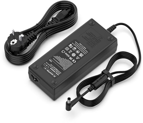 150W Cargador Asus Portátil para ASUS TUF Gaming A15 A17 FX705DY FX505 FX505D FX505DU FX505DT AU078T FX705DU K571L K571LI K571G K571GT ROG Strix Scar G531GD 20V 7.5A Alimentación Adaptador【6,0*3,7mm】