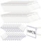 JMIATRY Lot de 150 Porte Etiquette Prix Etagere, 6×4.2 cm Porte Etiquette Plastique Magasin, Support Etiquette Portant, Support d’Etiquette Plastique pour Magasin, Boulangerie, Marché