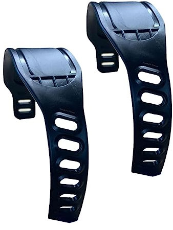 harayaa 2 x Heimtrainer-Pedalgurte, Fixbänder, Band, verstellbare Länge, Ausrüstung, Premium-Qualität, Fußstützen-Zubehör, Ersatz für Fahrrad, Innenbereich