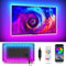 MORIACC LED-Leuchten für Fernseher, 5 m LED-Leuchten für 127-190 cm (50-75 Zoll) Fernseher, RGB-TV-Hintergrundbeleuchtung hinten, Lichtstreifen USB-betrieben für Schlafzimmer, Heimdekoration (5 m für