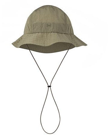 BUFF®| Mütze Go Bucket Männlich Weiblich Erwachsene Verstellbar, komfortabel, Schutz UPF50, faltbar, Outdoor, Erkunden, Abenteuer, L/XL, Vert