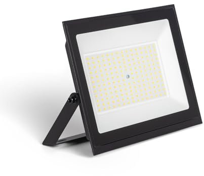 Projecteur LED Spot Exterieur pour jardin, terrasse, patio, garage 100W 120lm/W IP65 S3 4000K Non Blanc Blanc neutre