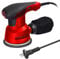 Levigatrice orbitale, 300 W, levigatrice orbitale elettrica, 12000 giri/min, con scatola antipolvere, regolazione a 6 marce, piastra abrasiva da 5 pollici, 125 mm, per la lavorazione del legno,