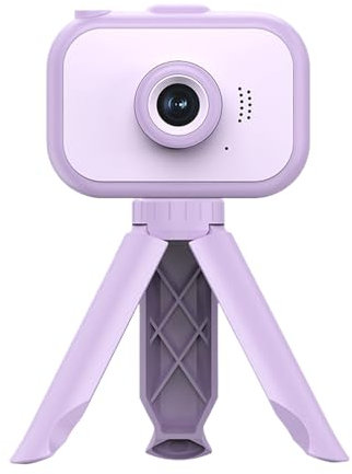9600W Pixel Camera Mini Digital Vlog Video Camera With Accessory Kit And Function RYc643 (Purple, 11.5x11.5x5.5)