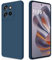 GiiYoon Cover per Motorola Edge 50 Neo Custodia in Silicone, Custodia Antiurto Case Sottile in Silicone TPU con Strato Interno in Fibra e Protezione della Fotocamera, Blu