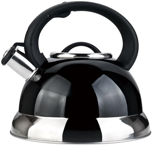 Wasserkessel 3.0L HGK EVA BLACK flötenkessel pfeifkessel für gas induktion