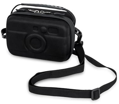 JJC Kompakt Kamera Tasche Hartschalen Koffer Tragbare Camera Beutel für Fuji Mini Evo LiPlay X100VI X100V Leic. SOFORT 2 Koda. Mini Shot 2 Retro für Canon V10 G7XII G1XIII Lumix S9+S-R26 DC-G100