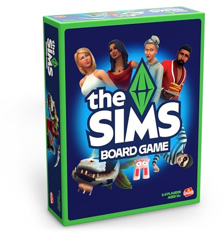 Goliath The Sims Board Game | Family Strategy Game | Craft Your Story, Collect Matching SIMbols | 2-5 Players, Ages 12+