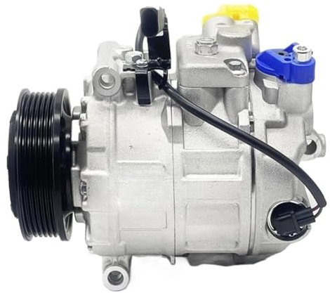 MDFCJHS Compresor de Aire Acondicionado for automóvil, Compatible con VW Transporter T5 Multivan Amarok 7E0820803 7E0820803F 7E0820803J 7E0820803A