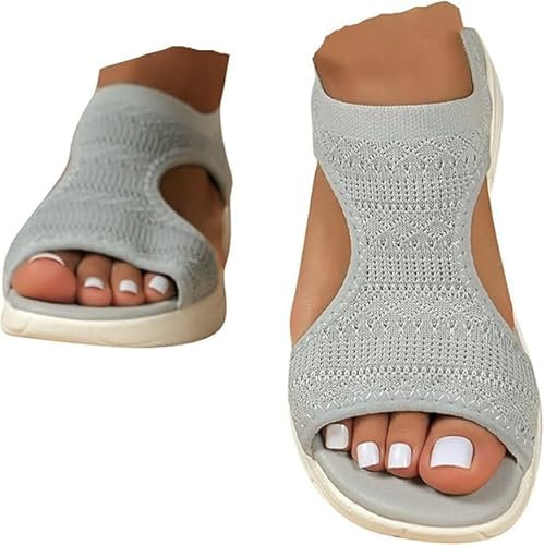 Sandalias Deportivas Mujer Verano Comodas Sandalias Plataforma Para Caminar Punta Abierta Antideslizantes Moda Zapatos Vestir De Senderismo Flexibles Ligero Casual Piscina Trekking Playa Baratas