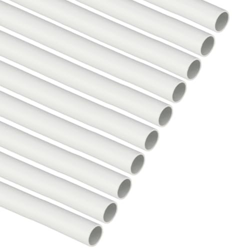 20 metri tubo rigido, 10 barre da 2mt, liscio, diametro esterno ⌀16 mm, tecnopolimero ad alta resistenza, classificazione leggera 2221, grigio, canalina esterna impianto elettrico, cavi elettrici