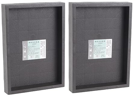 Alasum Vassoio Rettangolare per Piante 2 Pezzi Vassoi per Vasi da in Profondi e Durevoli Adatti per Abitativo