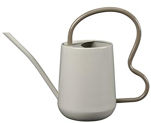 Scalloped Indoor Watering Can - Mushroom